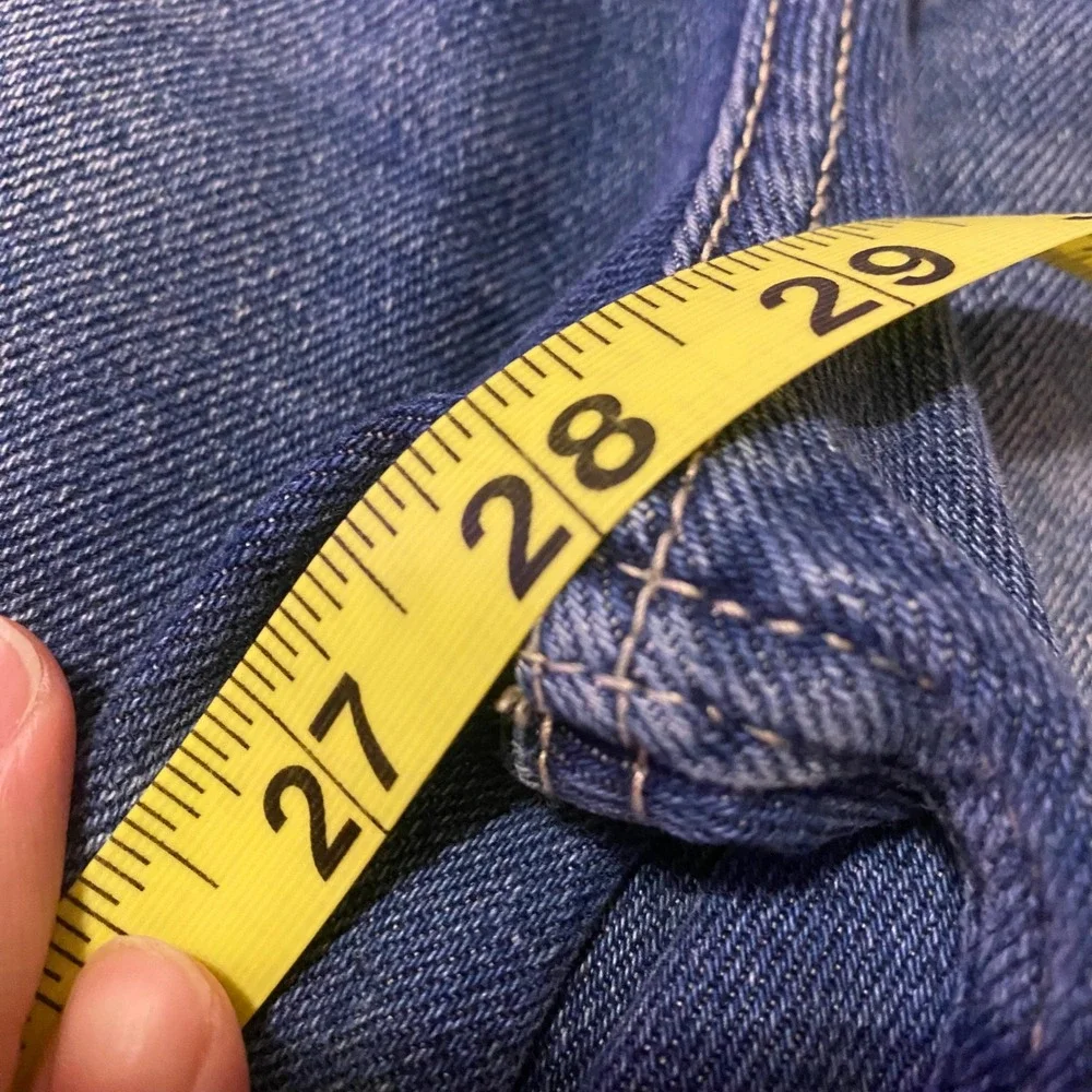 Hollister Ultra High-Rise Mom Jeans Medium Wash Distressed W26‎ L29 3L